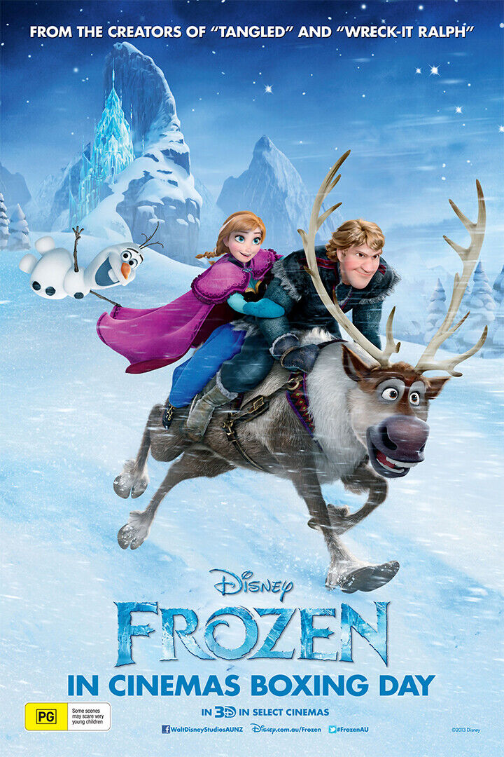 Frosty Movie Animation Adventure Comedy Poster Wall Art Print Home Wall Decor