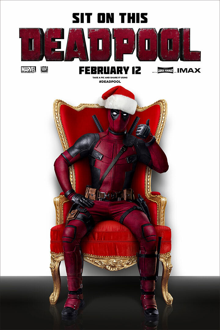 Deadpool Action Comedy Movie Poster Wall Art Print Home Wall Decor