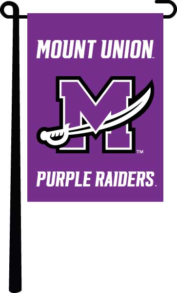 Mount Union - Purple Raiders Garden Flag