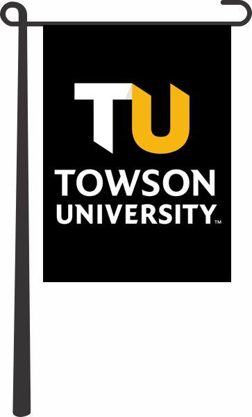Towson University - TU Towson University Garden Flag