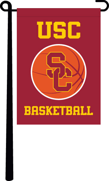 USC Basketball Double Sided Garden Flag