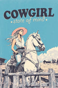 Cowgirl Poster Western Retro Rodeo Wall Art Country Girl Aesthetic Rustic Farmhouse Decor Boho Artwork Horse Ranch Print