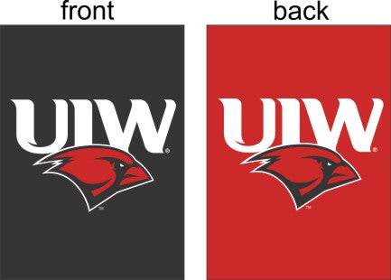 Incarnate Word - Cardinals Black and Red Garden Flag