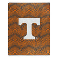 Zubaz x Northwest NCAA Tennessee Volunteers Zubified Raschel Throw Blanket