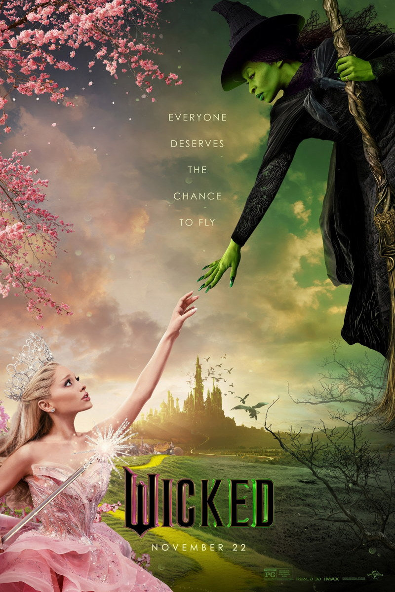 Movie Wicked Musical Poster Ariana Grande as Glinda Wall Art Actress Singer Decor Print