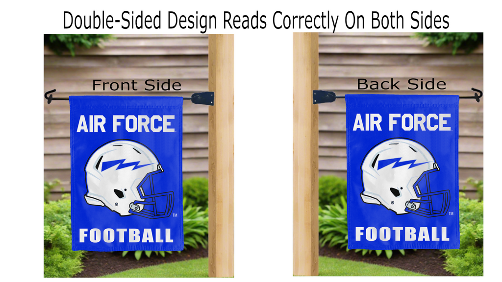 Air Force Academy - Football Double Sided Garden Flag