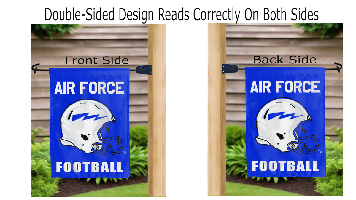 Air Force Academy - Football Double Sided Garden Flag