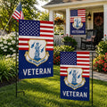 Air National Guard Veteran 2 Sided Garden Flag