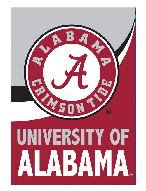 Alabama Crimson Tide 2 Sided Garden Flag