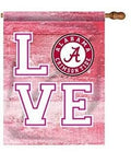 Alabama Crimson Tide Flag 2 Sided LOVE House Banner