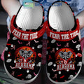 Alabama Crimson Tide Football Halloween Fear The Tide Crocs Clogs