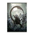 Aliens vs. Predator (2010) Poster ‚Äî Alien Promo Art Print | Rebellion Sega Sci-Fi Wall Art