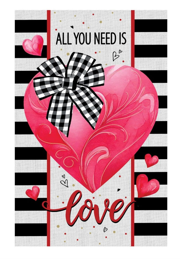 All You Need Is Love 2 Sided Banner
