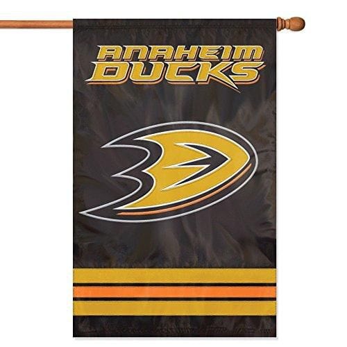 Anaheim Ducks Banner 2 Sided Applique House Flag