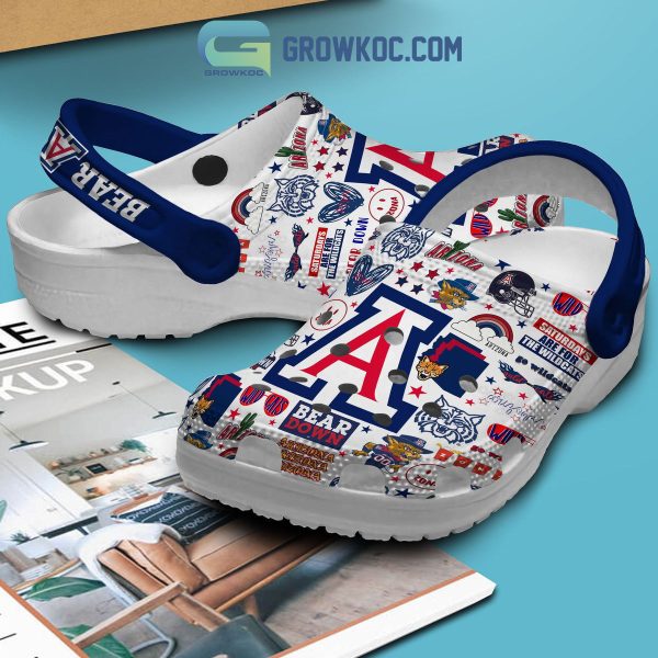 Arizona Bear Down NCAA Clogs Crocs