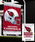 Arizona Cardinals 2 Sided Banner Double Logo