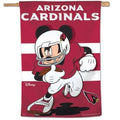 Arizona Cardinals Banner Mickey Mouse Football House Flag