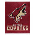 Arizona Coyotes Throw Blanket 50×60 Interference Design