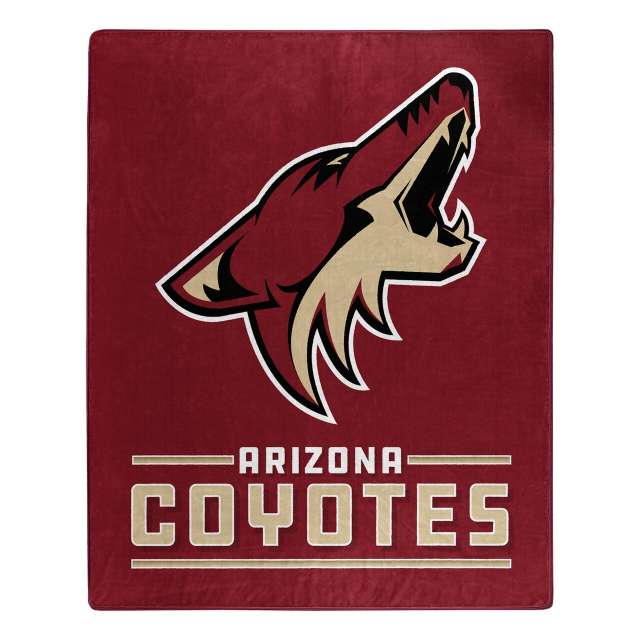 Arizona Coyotes Throw Blanket 50×60 Interference Design