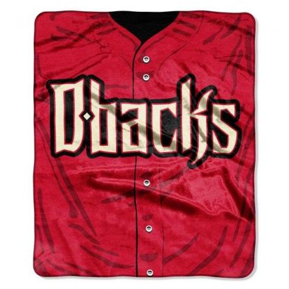Arizona Diamondbacks Throw Blanket 50×60 Jersey Design