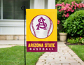 13x18 ASU Baseball Double Sided Garden Flag