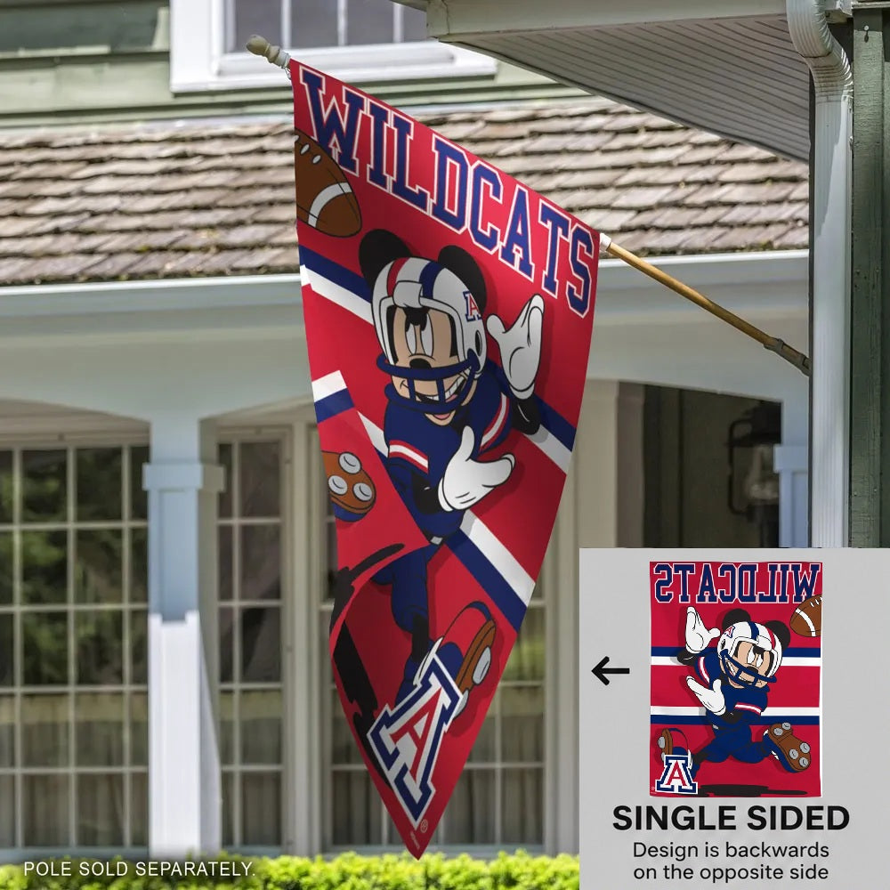 Arizona Wildcats Mickey Mouse Banner