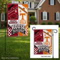 Arkansas and Tennessee 2 Sided House Divided Garden Flag