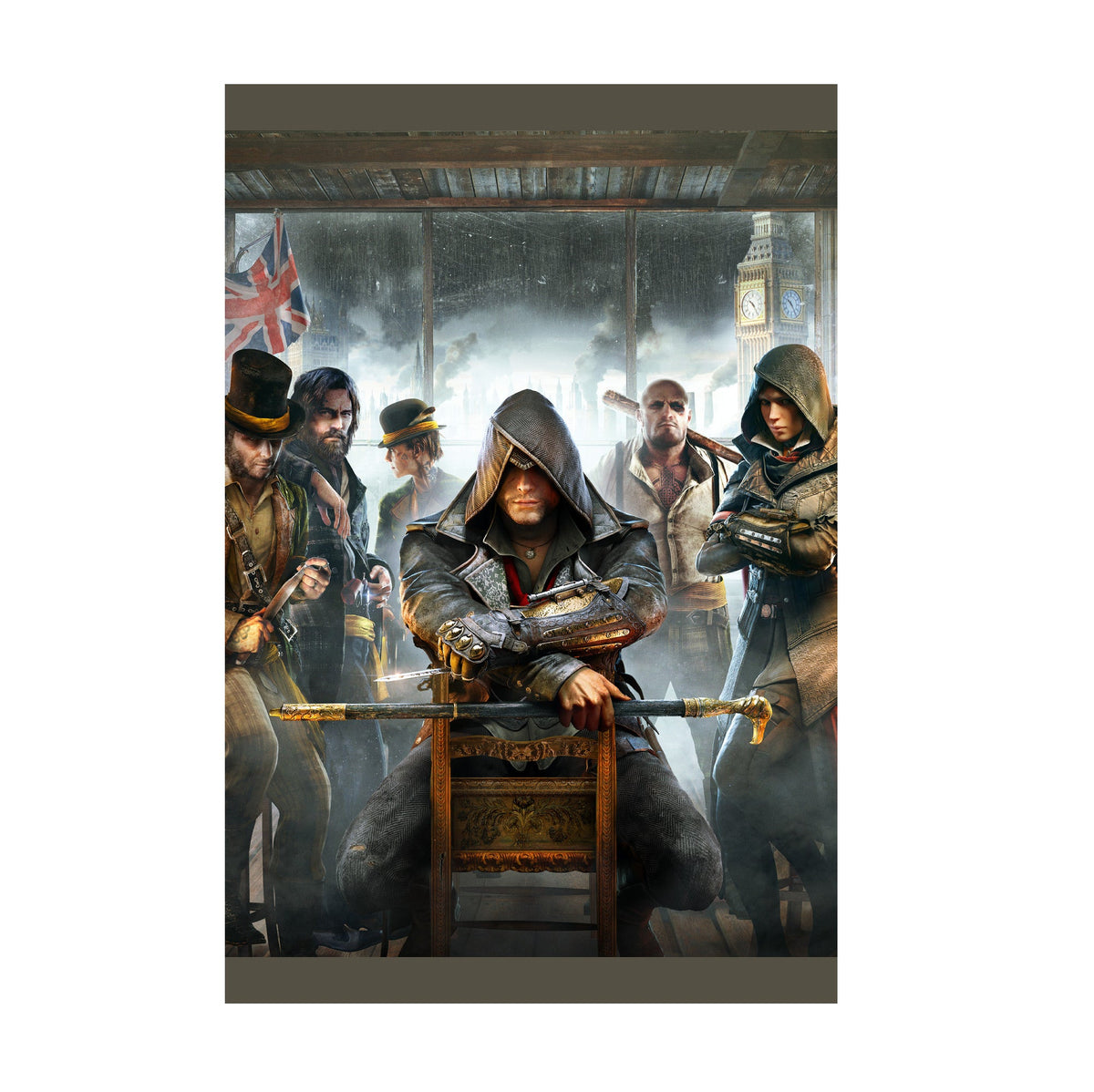 Assassin's Creed Syndicate Poster ‚Äî Cover Art Print | Ubisoft Gaming Wall Art
