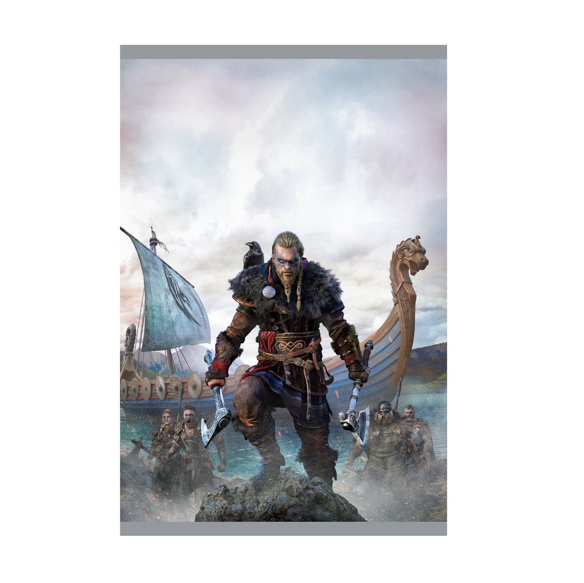 Assassin's Creed Valhalla Poster ‚Äî Cover Art Print | Ubisoft Gaming Wall Art