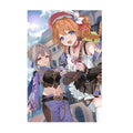 Atelier Resleriana Poster ‚Äî Saskia & Resna by motto Print | Gust Koei Tecmo JRPG Wall Art