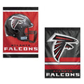 Atlanta Falcons Banner 2 Sided NFL House Flag Double Logo