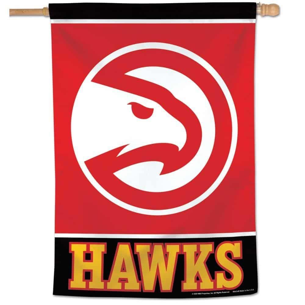 Atlanta Hawks Flag Vertical House Banner