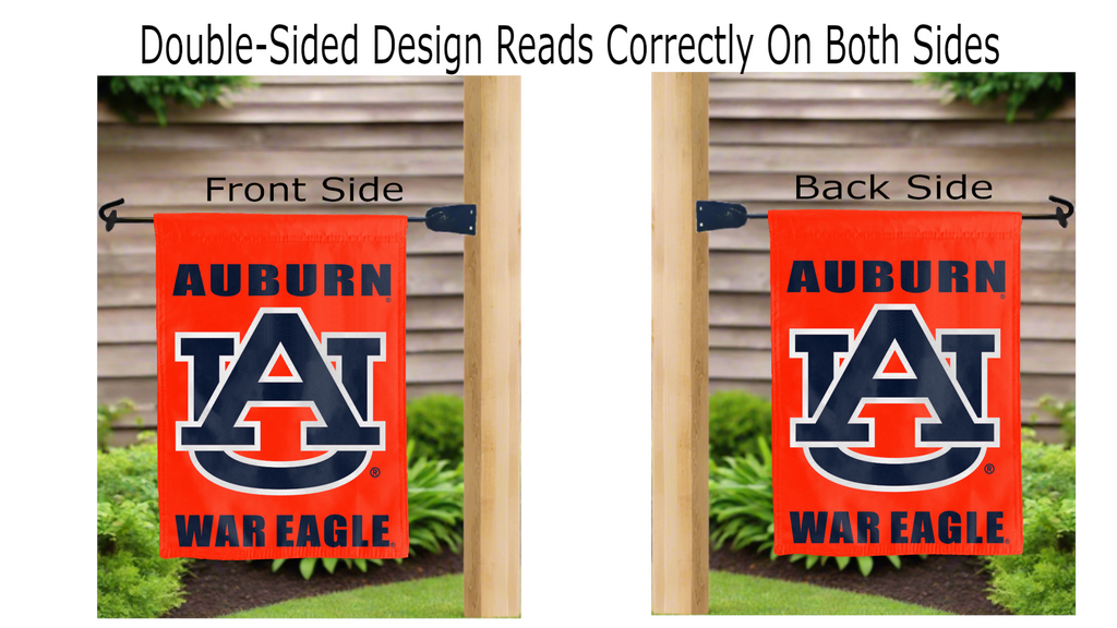 Auburn University War Eagle Double Sided Garden Flag