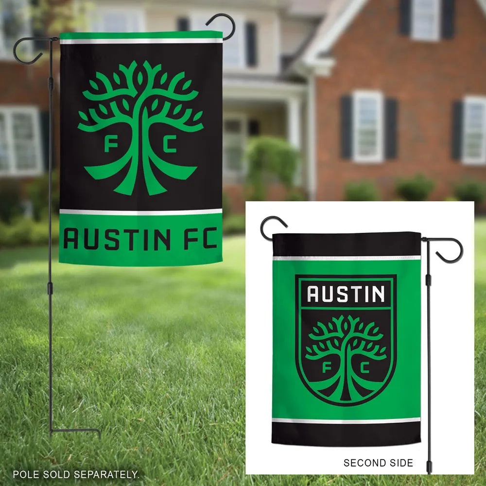 Austin FC 2 Sided Garden Flag