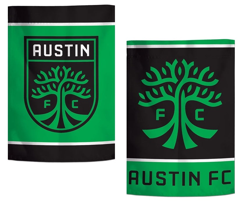 Austin FC 2 Sided Garden Flag