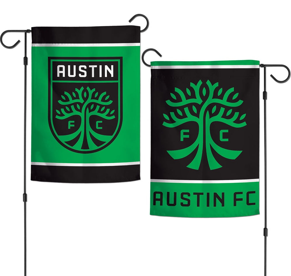 Austin FC 2 Sided Garden Flag