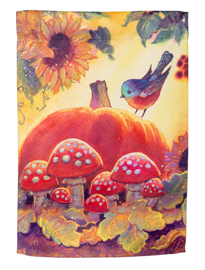 Autumn Light Fall Garden Flag 2 Sided