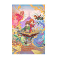 Avalon Code Poster ‚Äî Main Illustration by Haccan Print | Marvelous Nintendo DS JRPG Wall Art