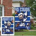 BYU Cougars Mickey Mouse Banner Go Cougs
