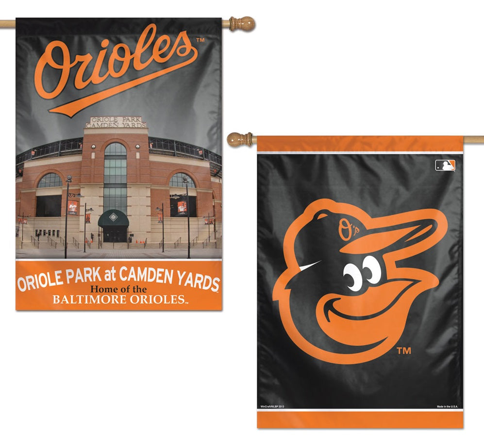 Baltimore Orioles Flag 2 Sided Oriole Park House Banner