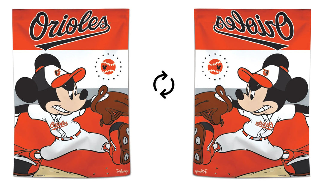 Baltimore Orioles Mickey Mouse Banner