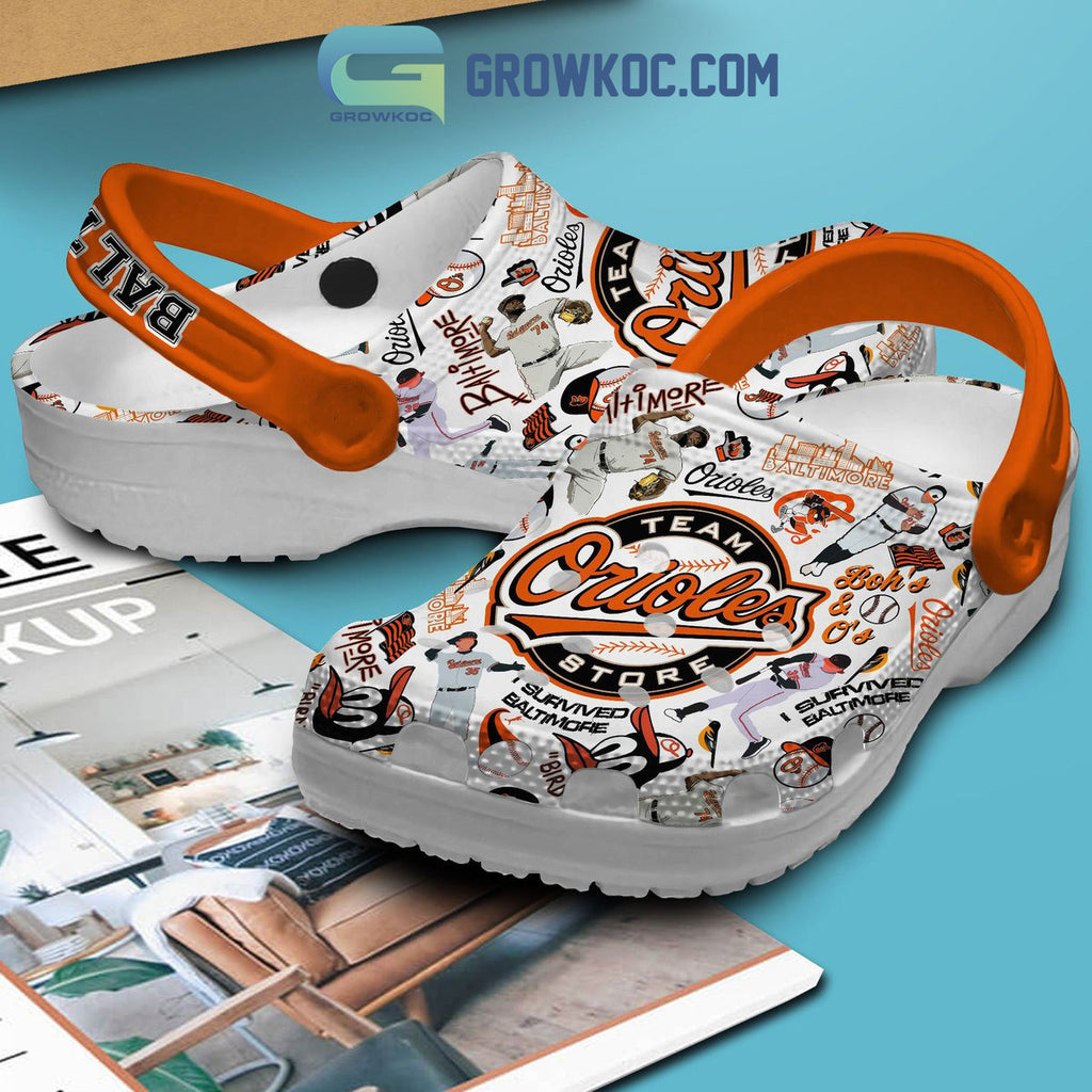 Baltimore Orioles Team Store Clogs Crocs