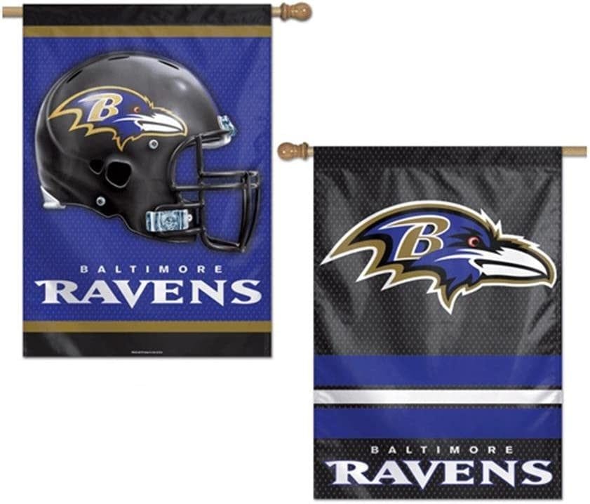 Baltimore Ravens Flag 2 Sided House Banner