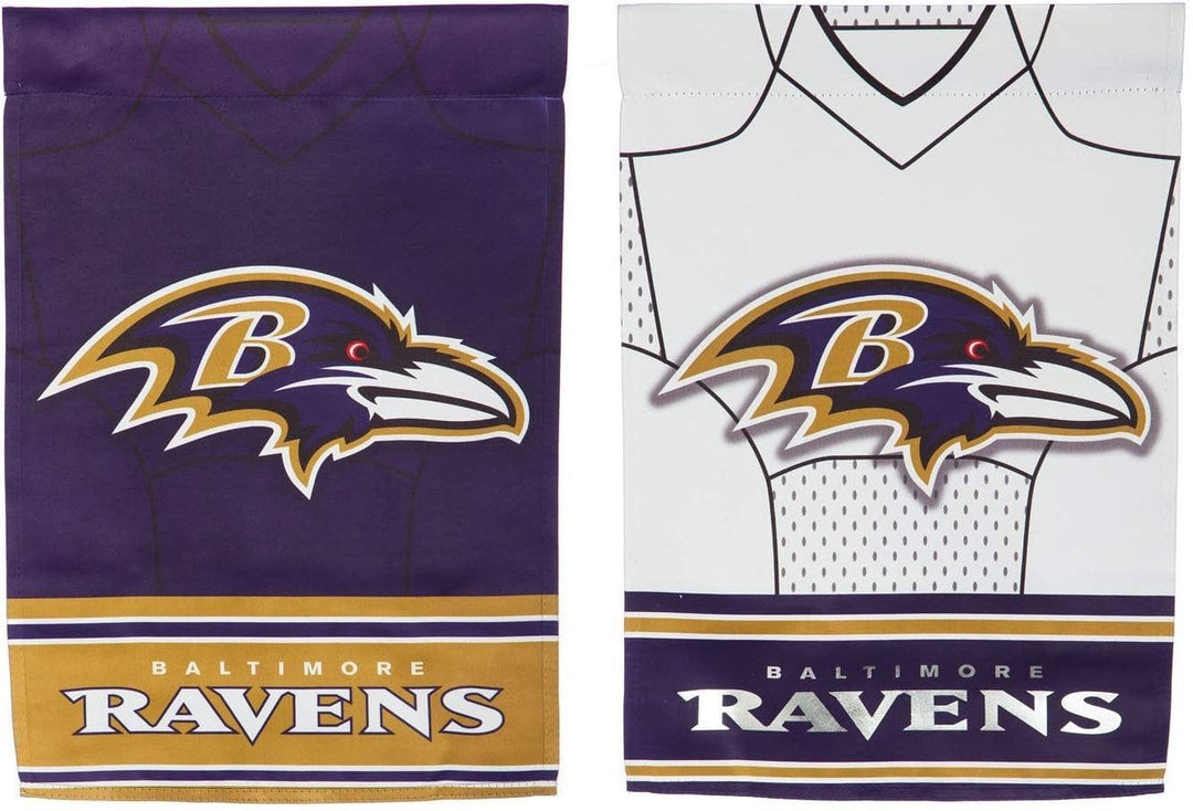 Baltimore Ravens Flag 2 Sided Jersey House Banner