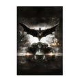 Batman: Arkham Knight Poster ‚Äî Batman & Batmobile Key Art Print | DC Gotham Gaming Wall Art