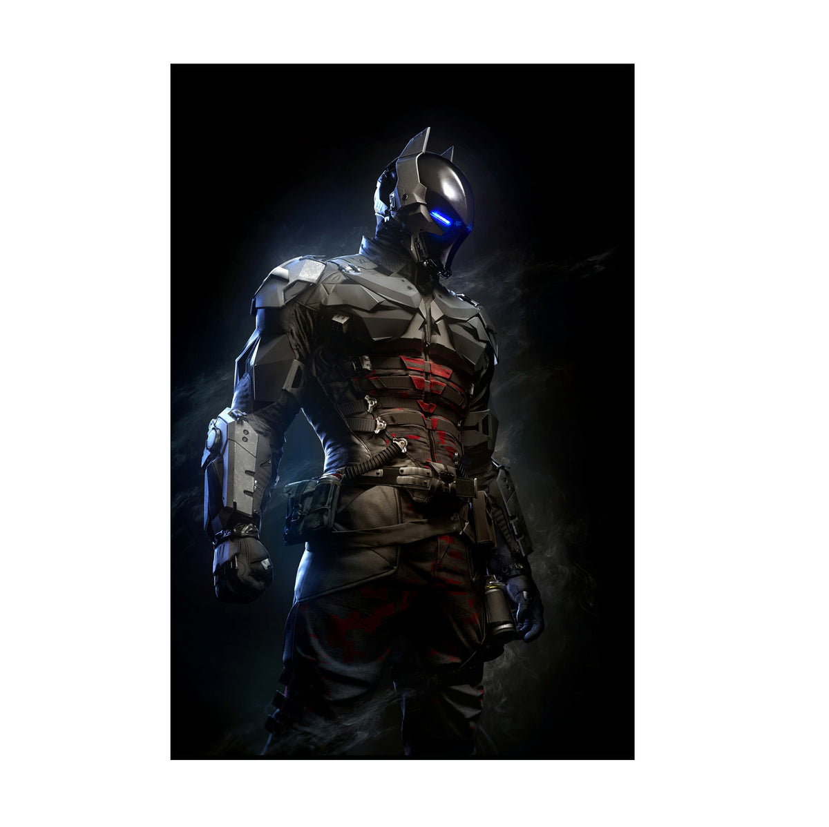 Batman: Arkham Knight Poster ‚Äî Arkham Knight Character Art Print | DC Villain Gaming Wall Art