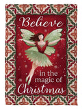 Believe Fairy 2 Sided Christmas Banner
