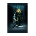 BioShock 2 Poster ‚Äî Big Daddy & Little Sister Key Art Print | Rapture Gaming Wall Art