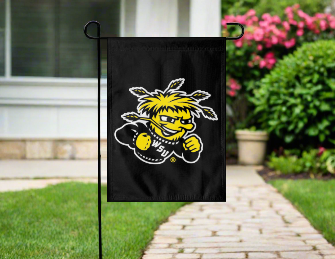 Wichita State University - Shockers Double Sided Garden Flag