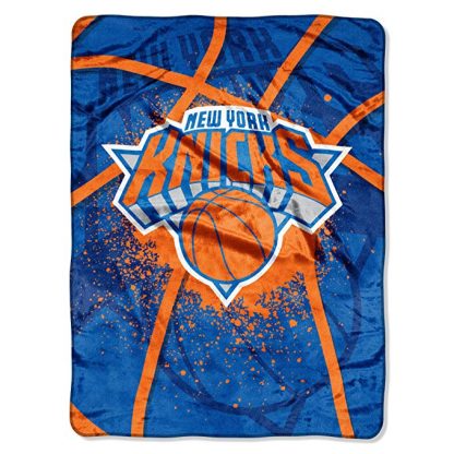 New York Knicks Plush Throw Blanket 60×80